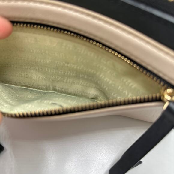 KATE SPADE New York Black and Cream / Taupe Wallet Wristlet - Picture 7 of 9